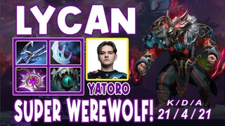 Yatoro Lycan Hard Carry Gameplay 21 KILLS | SUPER WEREWOLF! | Dota 2 Expo TV