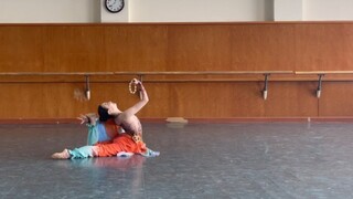 Dance Art｜Original Dunhuang Dance "Rise of the Lotus" Rehearsal Hall Full Version