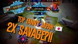 Fanny 2x Savage in 1 Match | Top Fanny Japan 🇯🇵