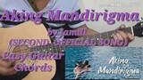 Aking Mandirigma - Jamill (SECOND OFFICIAL SONG) Easy Guitar Chords |Chords&Cover|