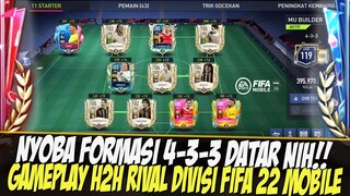 FORMASI LANGKA! REVIEW GAMEPLAY FORMASI META 4-3-3 DASAR FIFA 2022 MOBILE | FIFA MOBILE 22 INDONESIA