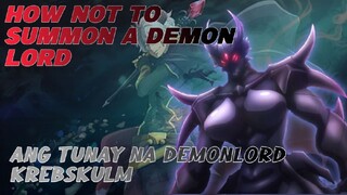 [9] ANG DEMONLORD NA SI KREBSKULM | HOW NOT TO SUMMON A DEMONLORD | ANIME TAGALOG RECAP