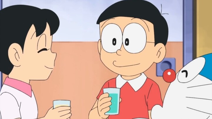 Đôrêmon: Biến nước máy thành nước trái cây khởi đầu lịch sử kinh doanh của Nobita Tại sao cậu kiếm đ
