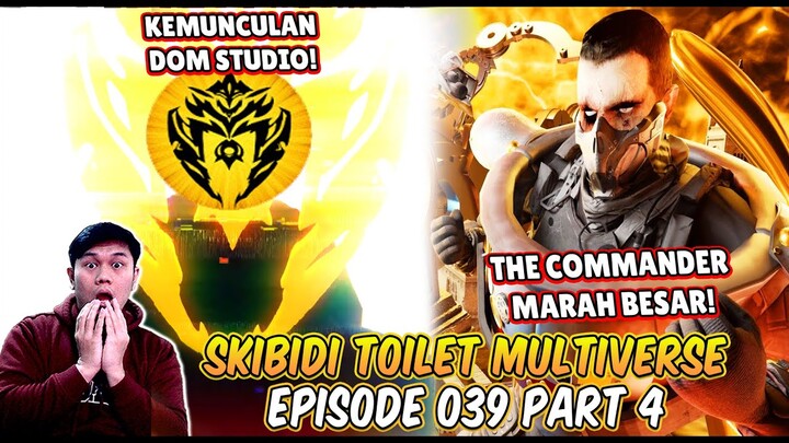 EPISODE BARU 039 PART 4 SKIBIDI TOILET MULTIVERSE! KEMUNCULAN DOM STUDIO MEMBANTU SKIBIDI TOILET!