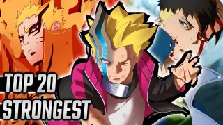 Top 20 Strongest Characters In Boruto