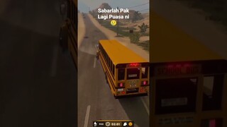 Kalo Gak Sabar Jadinya Celaka Di Game Bus Simulator #games #bus #tiktok #shorts #gamer #funny #game