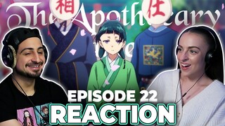 ITS A SHOWDOWN! The Apothecary Diaries Episode 22 REACTION!