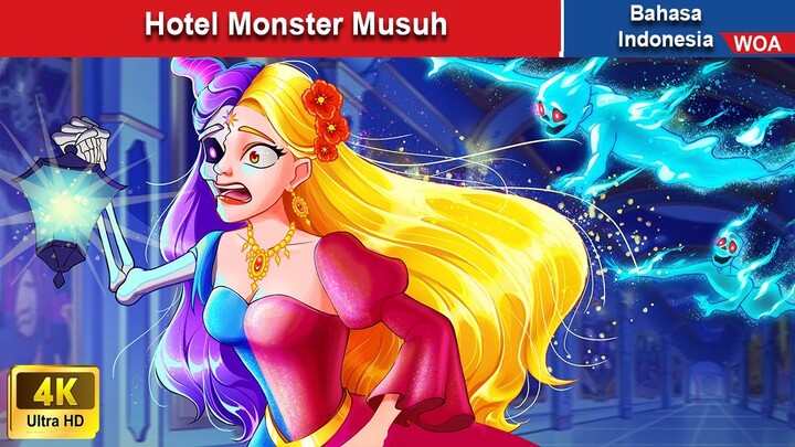 Hotel Monster Musuh ✨‍ Dongeng Bahasa Indonesia ✨ WOA Indonesian Fairy Tales