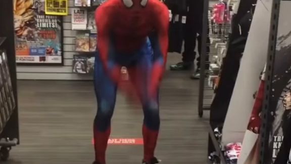 spider man dancing ? - Bilibili