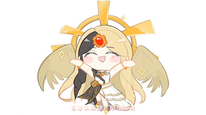 【手书x白光莹】神的随波逐流
