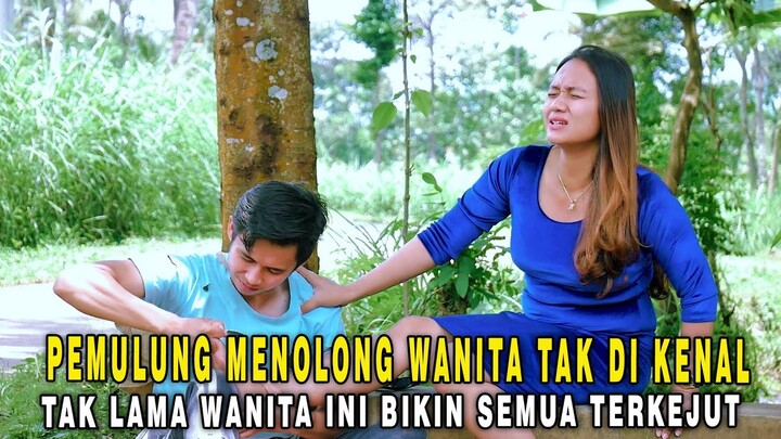 WANITA CANTIK DITOLONG SEORANG PEMULUNG MENYELAMATKAN PERUSAHAANNYA NAMUN APA YANG TERJADI TERNYATA