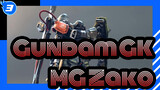 [Gundam GK] MG Zako Gundam / Old Scene / All Painted / Lunamaria_A3