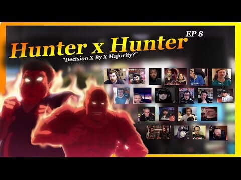 "Decision × By × Majority?" | Hunter X Hunter (2011) Episode 08 | REACTION MASHUP
