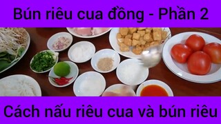 Cách Nấu Bún Riêu Cua Đồng #2