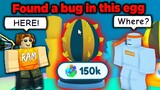 Found a Bug in The New Axolotl Egg in Pet Simulator X