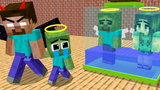 Monster School Baby Zombie is Not Evil - Sad Story - Minecraft Animation