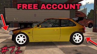 🎉free account #72🔥2021 car parking multiplayer👉new update giveaway