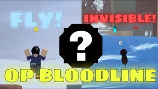 MOVES DO 200K DMG! SECRET BLOODLINE LETS YOU BE INVISIBLE AND FLY! INFINITE COMBOS! Shindo Life