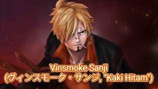 Vinsmoke Sanji (ヴィンスモーク・サンジ, "Kaki Hitam") // OnePiece Drawing