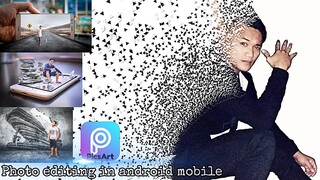 Photo editing in PicsArt || diy PicsArt dispersion effect || photo editing in android mobile