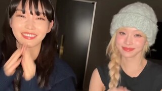 Kim Chungha×Kim Minjung "Eenie Meenie" Cha~Dongdong is so good at dancing!