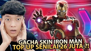 NEKAT TOP UP SENILAI 26 JUTA GACHA SKIN MIRIP IRON MAN KEREN BANGET !! - PUBG MOBILE