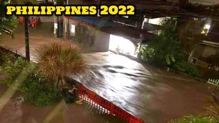 Tropical storm Paeng in Philippines flooded Cavite (baha sa Cavite)