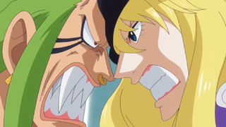 Bartolomeo and Cavendish fight during battle|funny scene