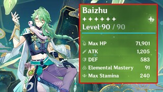 70k HP Baizhu Healing