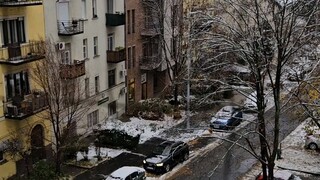 first day of Snow in Hungary 2024