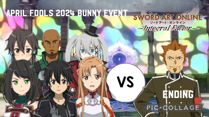 Sword Art Online Integral Factor: April Fools 2024 Bunny Event Ending