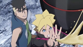 Boruto Saves Kawaki And Sealed Naruto By Absorbing Boro Attack