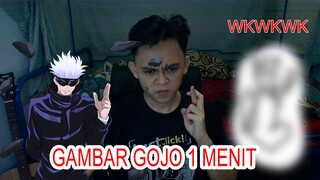 1 menit gambar gojo satoru