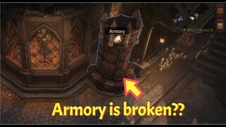 Diablo Immortal Armory is broken