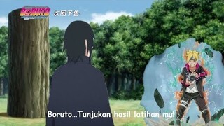 Munculnya kekei genkai baru milik Boruto setelah di latih oleh Sasuke yang menjadi gurunya saat ini