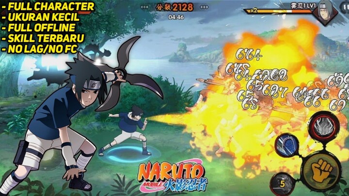 Game Naruto Mobile Fighter Grafik Pixel Art Full Character