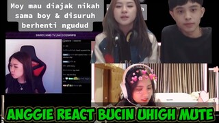 ANGGIE REACT TIK TOK BUCIN UHIGH MUTE