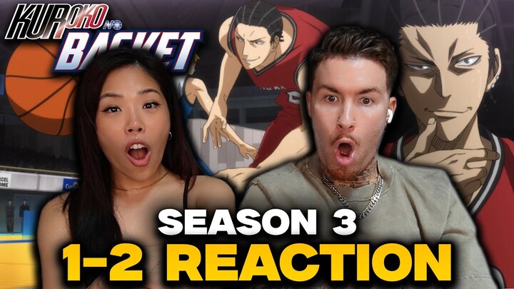 HE STEALS ABILITIES?! | Kuroko No Basket Season 3 Ep 1-2 Reaction