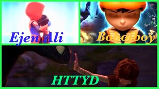 Ejen Ali X Boboiboy X HTTYD {AMV} - lovely (collab with sacha dragonsaurs and starlight galaxygirl)