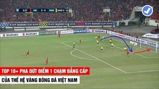 Những Pha Dứt Điểm 1 Chạm Đẳng Cấp Như Siêu Sao Ronaldo Của Các Cầu Thủ Việt Nam | VNFB