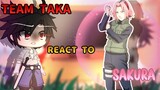 ⚡🔥 Team Taka Reacts To Sakura Haruno 🌸💪| GCRV | #sakuraharuno #teamtaka #naruto #uchihafamily