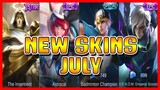 NEW SKINS JULY 2019 RELEASE DATES 🟢 MLBB