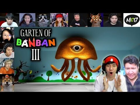 REAKSI GAME BERTEMU MONSTER STINGER FLYNN, SI MONSTER UBUR" RAKSASA!! | Garten Of Banban 3 Indonesia