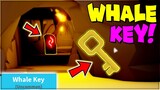 How to get WHALE KEY In Fishing Simulator - ROBLOX