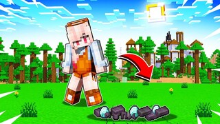 เอาชีวิตรอดสุดเจ๋ง!! มองบล็อคไหน บล็อคนั้นจะได้ของOP!! - Minecraft