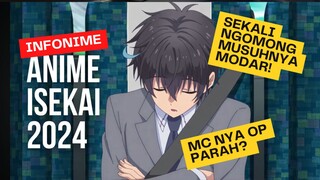 ANIME ISEKAI MC OVERPOWERED YANG BAKALAN RILIS DI 2024 NANTI!! | Sokushi Cheat ga Saikyou sugite |