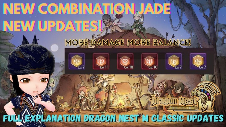 [ID/EN] COMBINATION JADE EXPLANATION part 1 - DRAGON NEST MOBILE CLASSIC INDONESIA #Vcreators