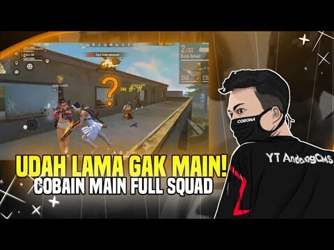 PENSI FREE FIRE ? GAMEPLAY SETELAH 1 BULAN GAK MAIN .