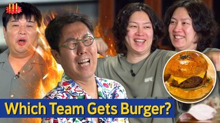 [Knowing Bros] Which Team Gets Burger? a Word Relay Game Using SNSD Songs & Kdrama Iconic Lines ✨