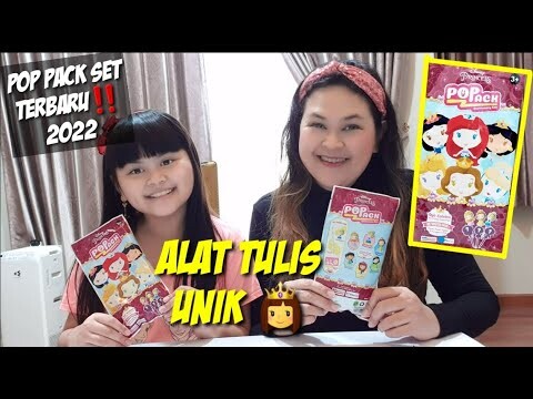 POP PACK SET - TERBARU 2022‼️ ALAT TULIS LENGKAP 👸 #shorts #nuriaandmom